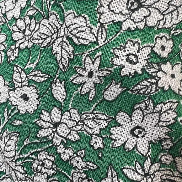 *Jessica Simpson Dress Green Floral Size 10 Sundress - Picture 4 of 9